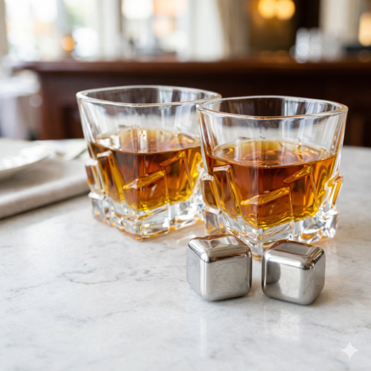 Подарункові набори Moltis Relax Whisky Stones, Saxum 8 шт каменів 