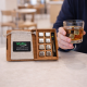 Кубики для віскі Moltis Relax Whiskey Stones Original Wood 8 шт з металу у серебряном цвете (без гравировки) 