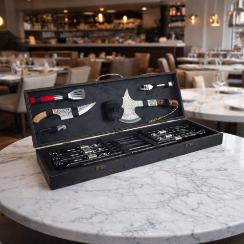 Подарунковий набір для мангалу  для барбекю та пікніка