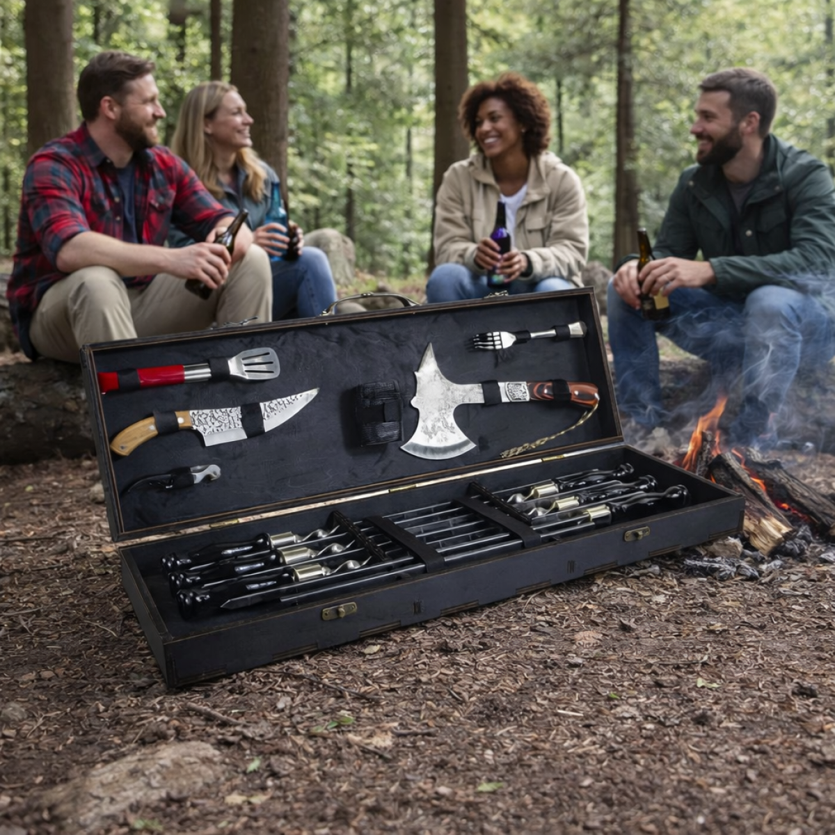 Подарунковий набір для мангалу  для барбекю та пікніка