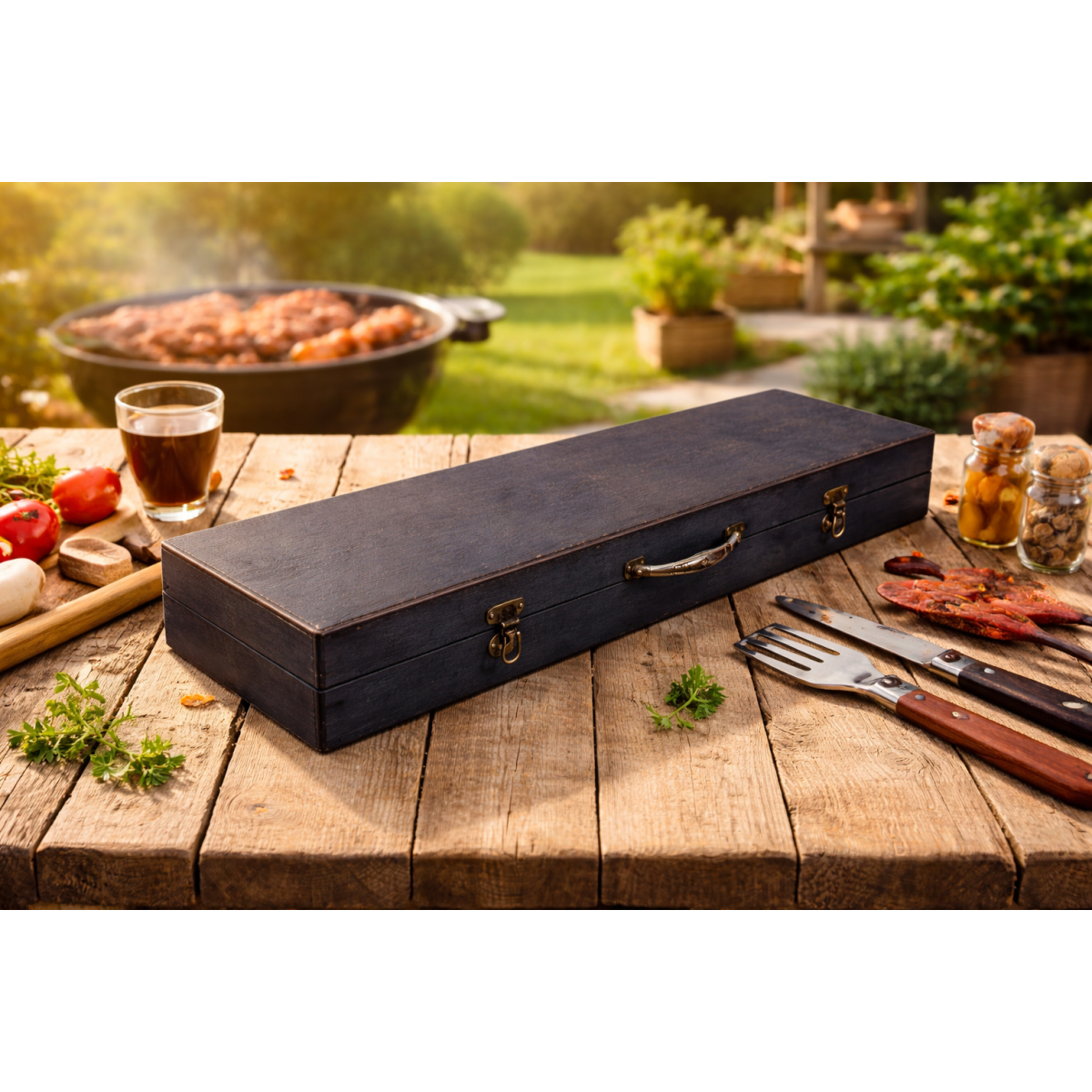 Подарунковий набір для мангалу  для барбекю та пікніка