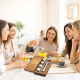 Подарунковий набір для віскі Moltis Relax – 4 срібні металеві кубики в дерев’яній коробці (WS-10701)