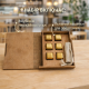 Кубики для віскі Moltis Relax Whiskey Stones Original Wood 6 шт з металу у золотому кольорі MBG - 10509