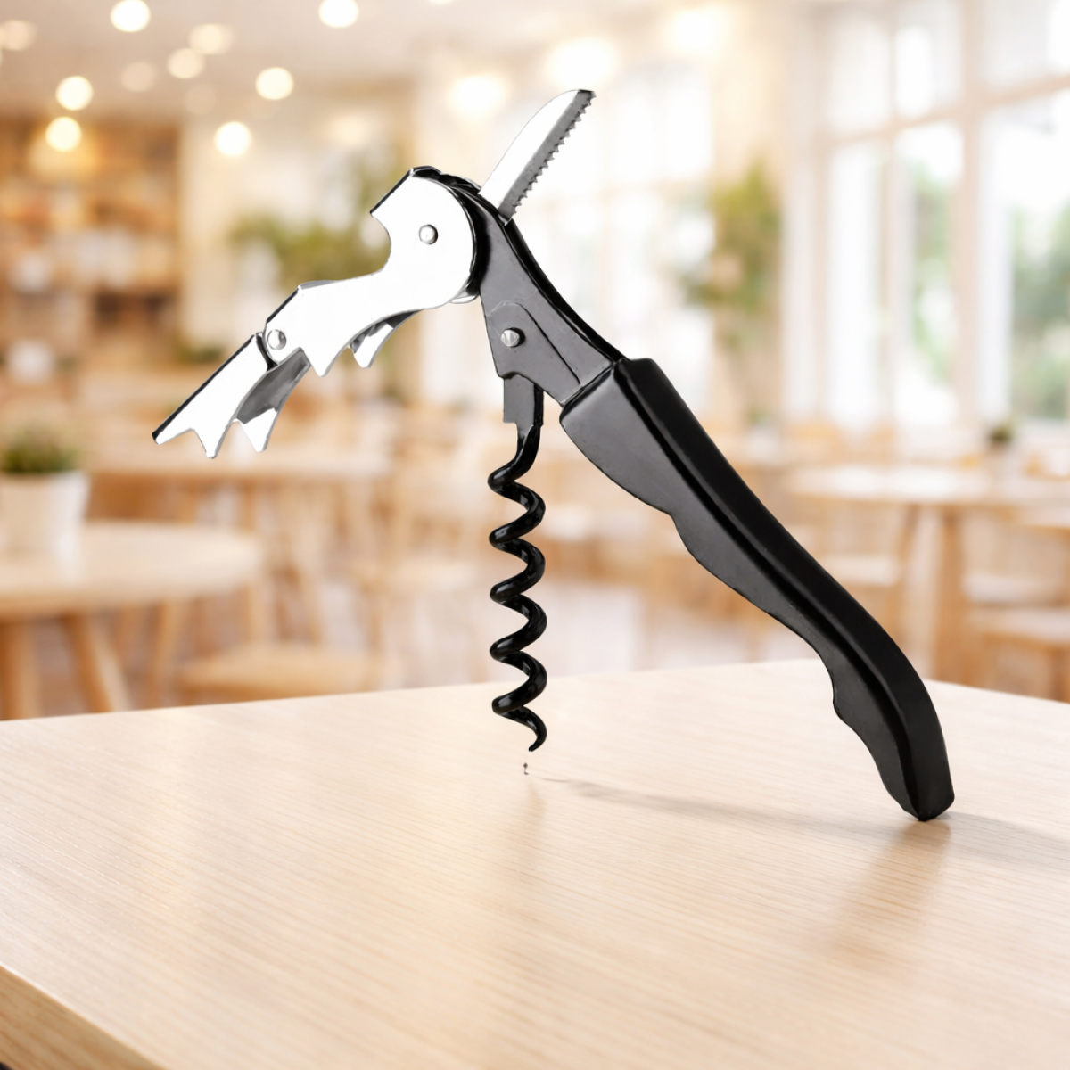 Винний набір Moltis з 3 предметів: штопор, аератор і корок для пляшок. Розкішний подарунковий футляр.