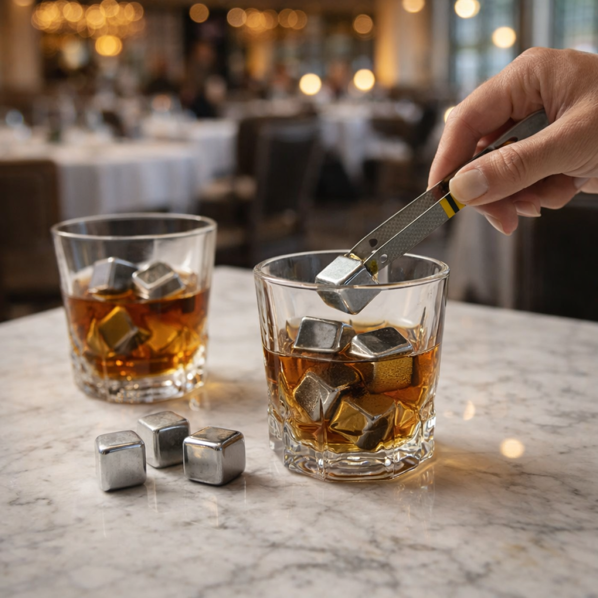 Подарункові набори Moltis Relax Whisky Stones для чоловіків, 8 шт каменів 