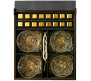 Набори для віскі 4 склянки