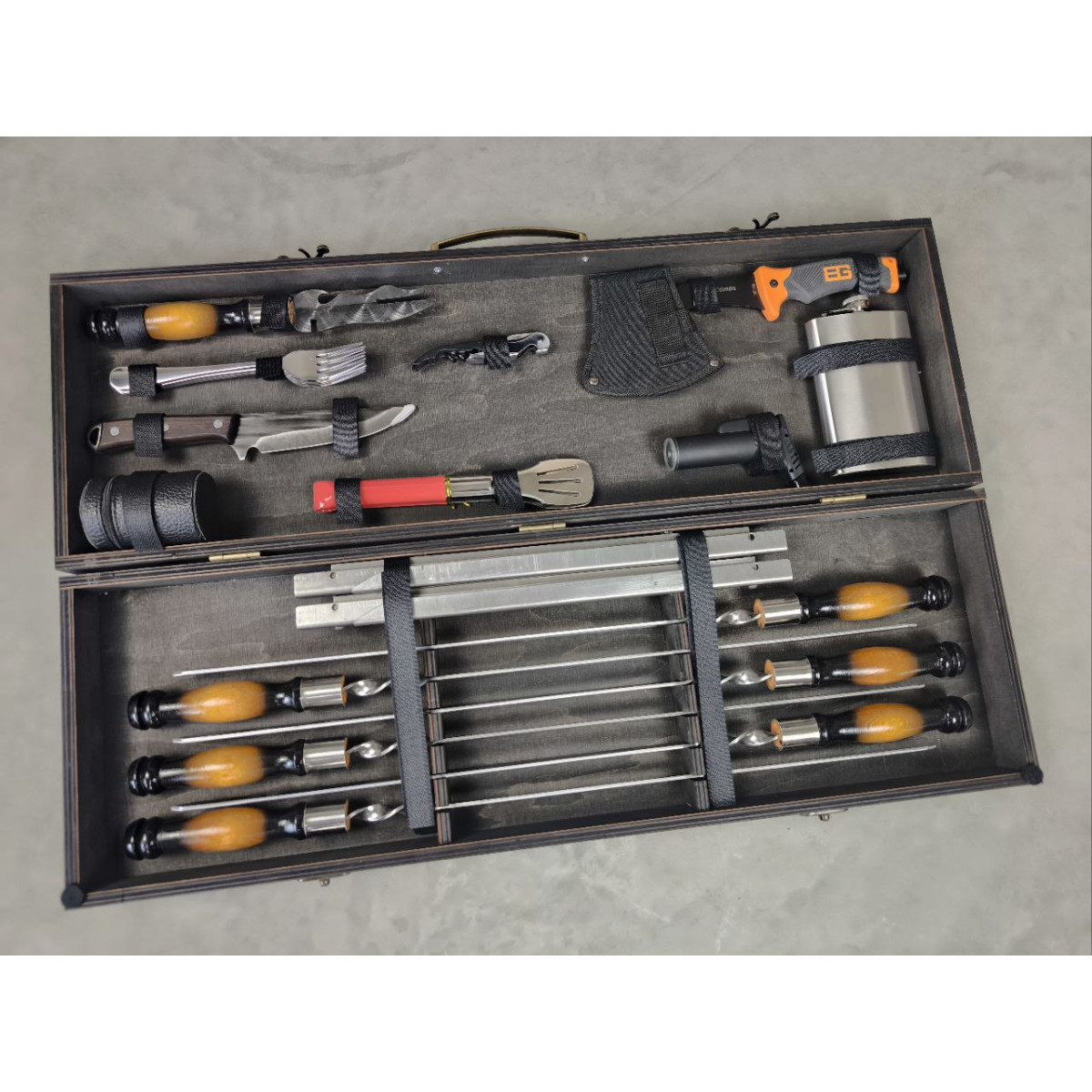 Набір для мангалу Moltis MT-10543 — Ідеальний подарунок близькій людині. Якісний комплект для барбекю та пікніка