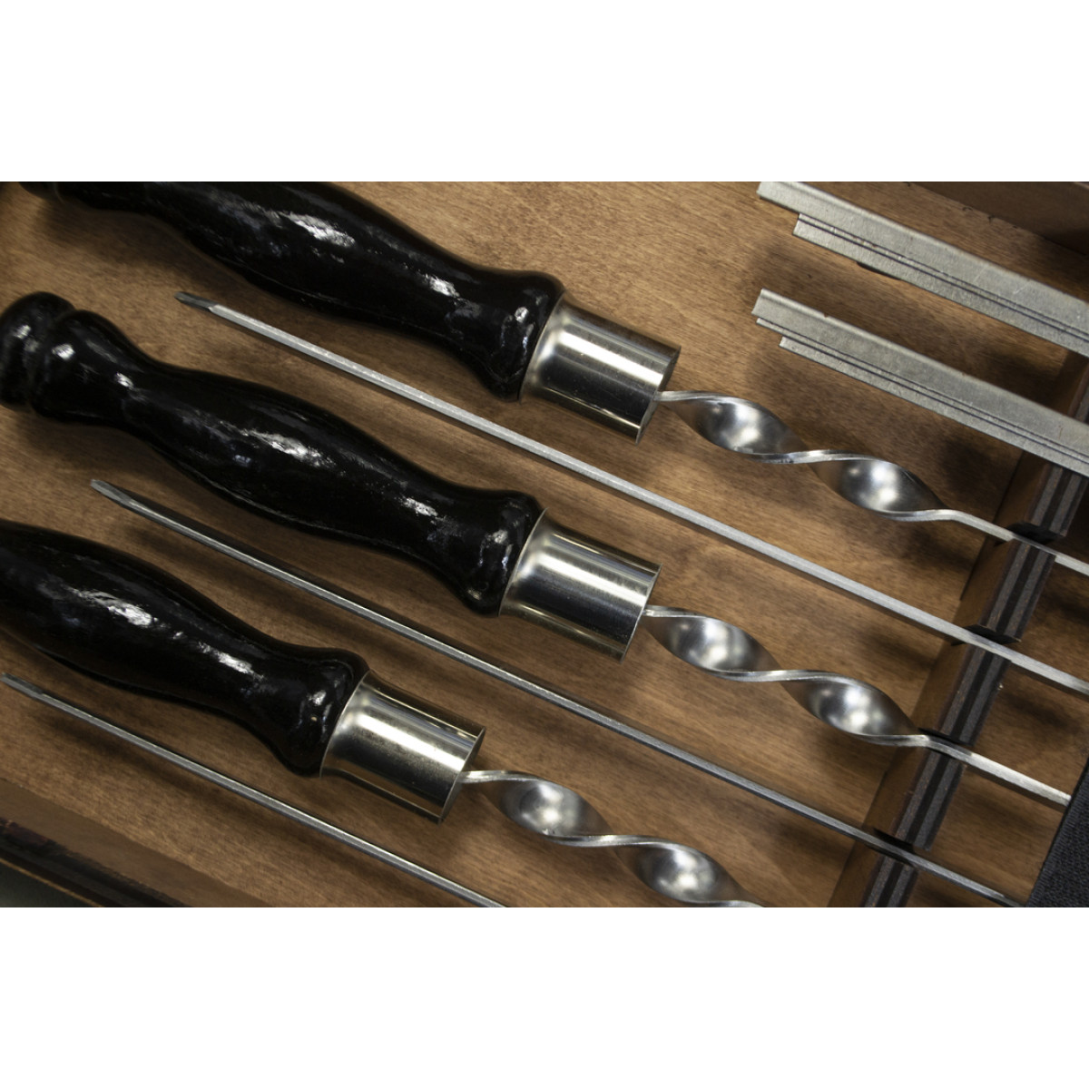 Подарунковий набір для гриля та шашлику Moltis MT-10239 світлий - Для чоловіків, друзів, шефів