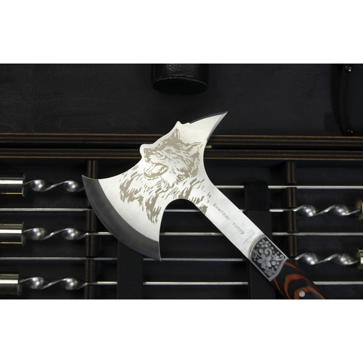 Набір для мангалу Moltis MT-10540 — Ідеальний подарунок близькій людині. Якісний комплект для барбекю та пікніка