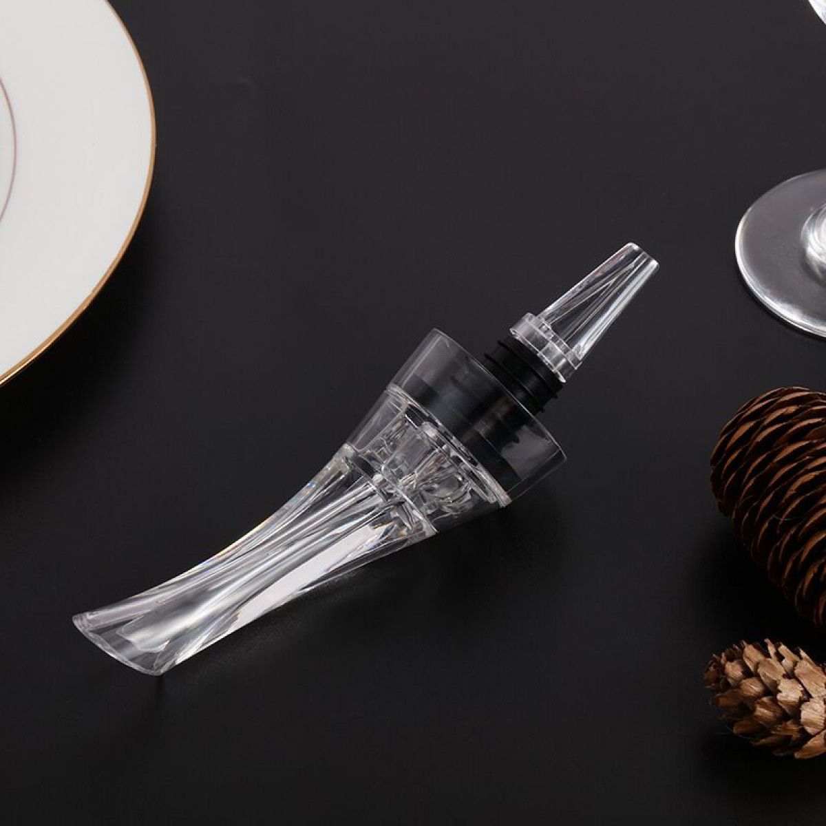 Винний аератор Aroma для вина, з ABS-пластику/акрилове волокно та силікон прозорий