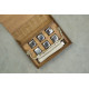 Кубики для віскі Moltis Relax Whiskey Stones Original Wood 6 шт з металу у серебряном цвете MBS - 10501