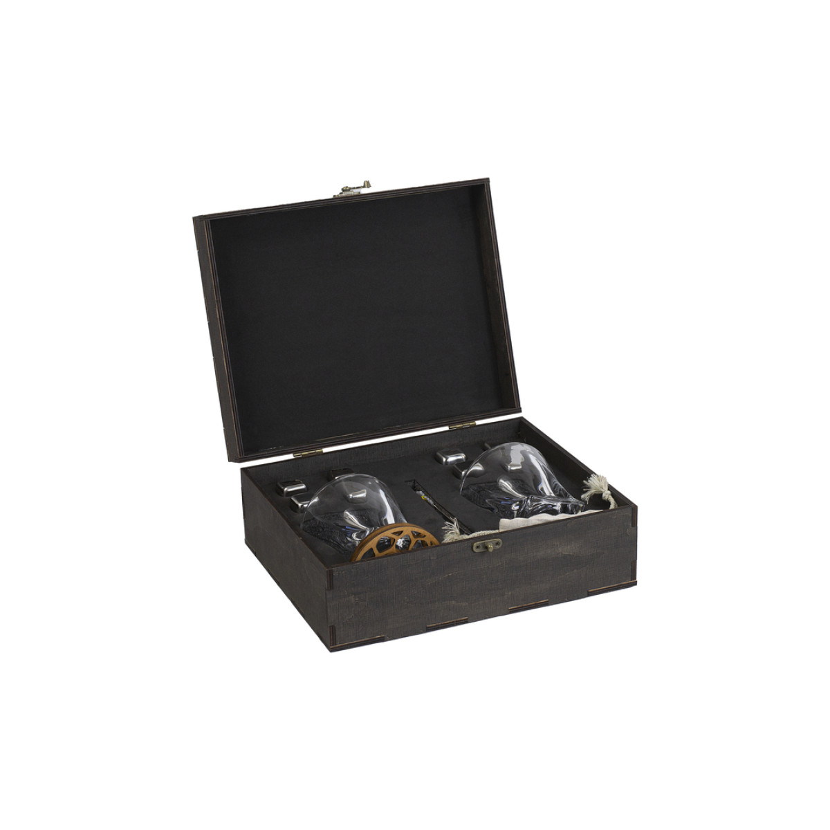 Подарунковий набір Whisky Stones Quadro — 8 каменів для віскі (MR-1001)