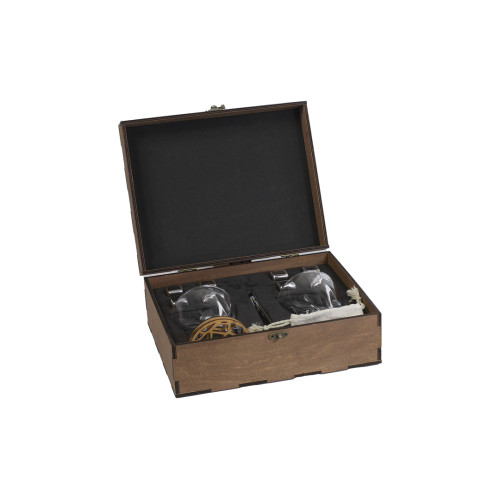 Подарункові набори Moltis Relax Whisky Stones для чоловіків, Quadro 8 шт каменів (MR-1006)