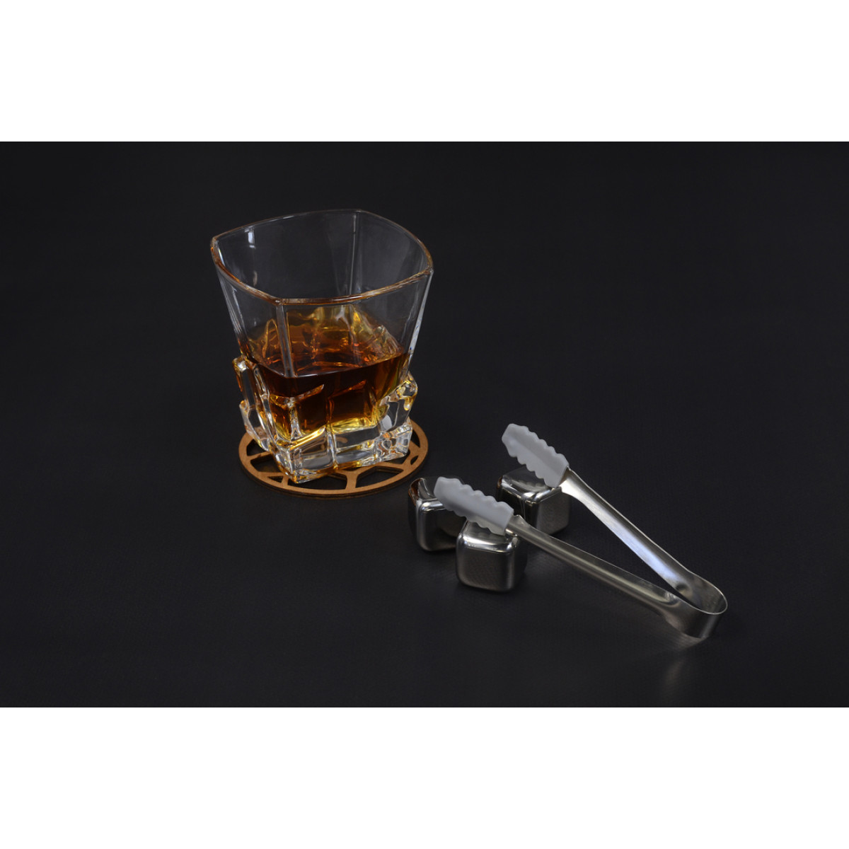 Подарункові набори Moltis Relax Whisky Stones для чоловіків, 8 шт каменів (MR-1009)