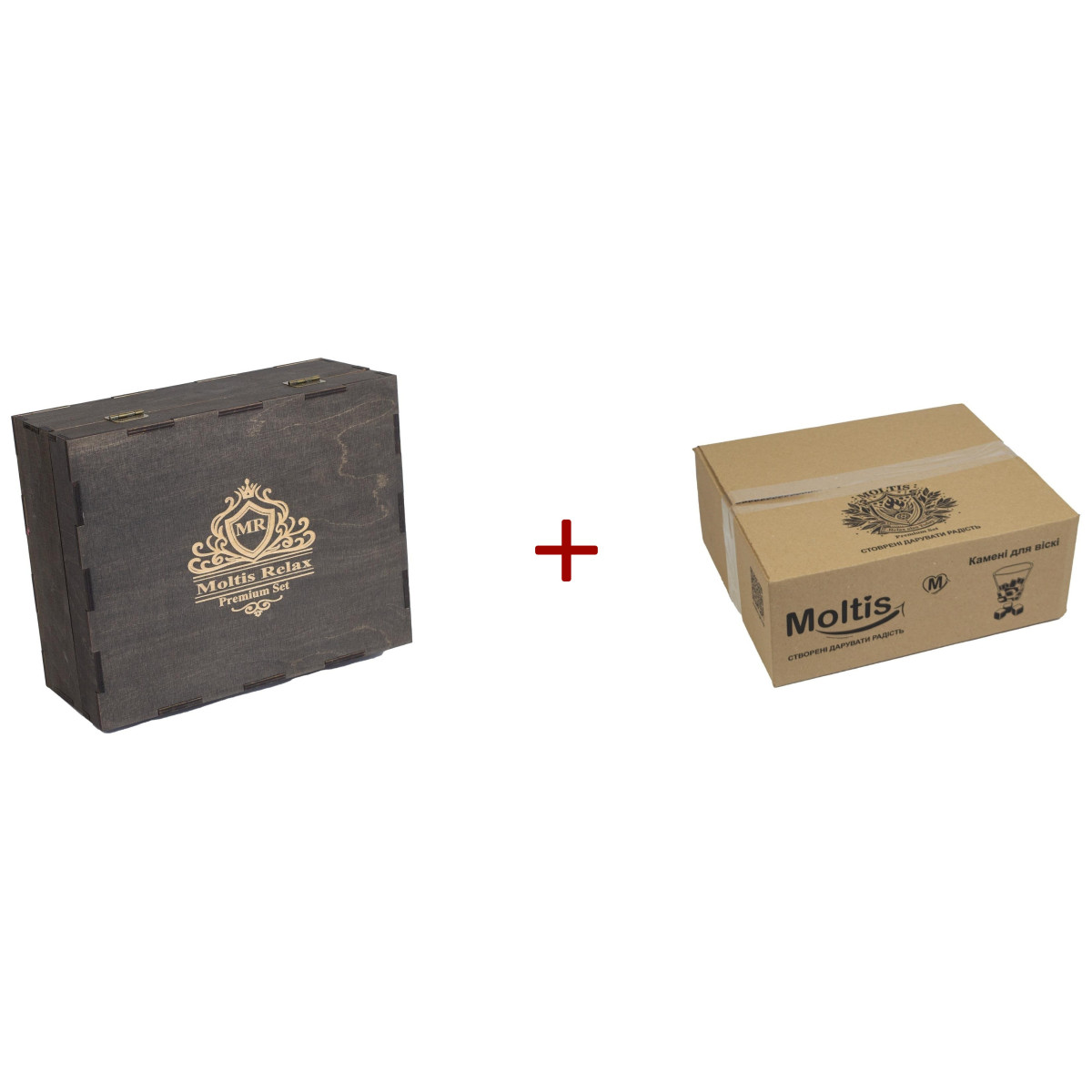 Подарункові набори Moltis Relax Whisky Stones, Saxum 8 шт каменів (MR-1014)