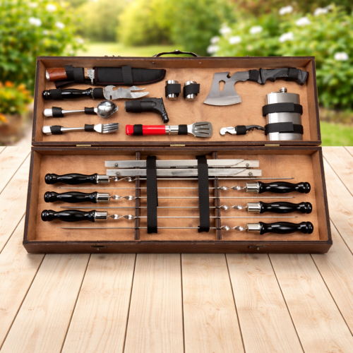 Набір для мангалу  — подарунковий комплект для чоловіка, друга та шефа