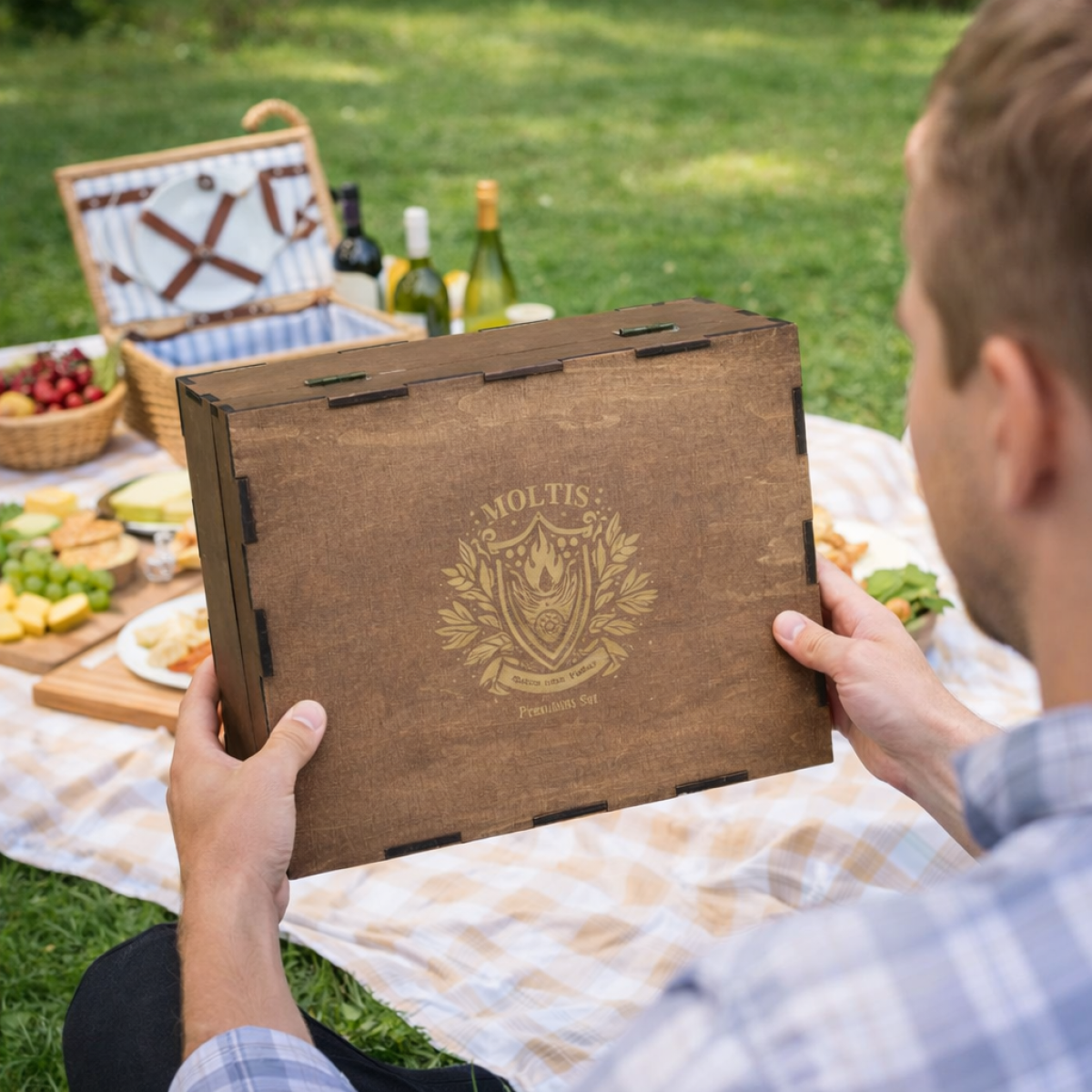 Подарункові набори Moltis Relax Whisky Stones, Saxum 8 шт каменів 