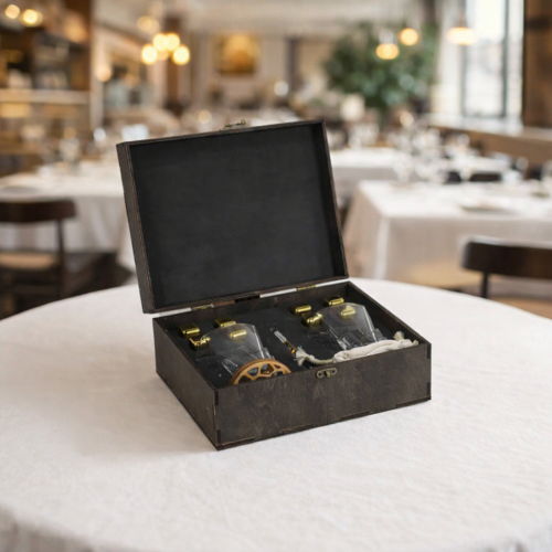 Подарункові набори Moltis Relax Whisky Stones, Saxum 8 шт каменів 