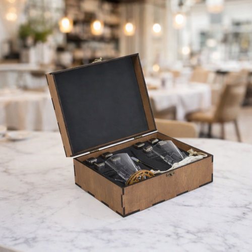 Подарункові набори Moltis Relax Whisky Stones, Saxum 8 шт каменів 