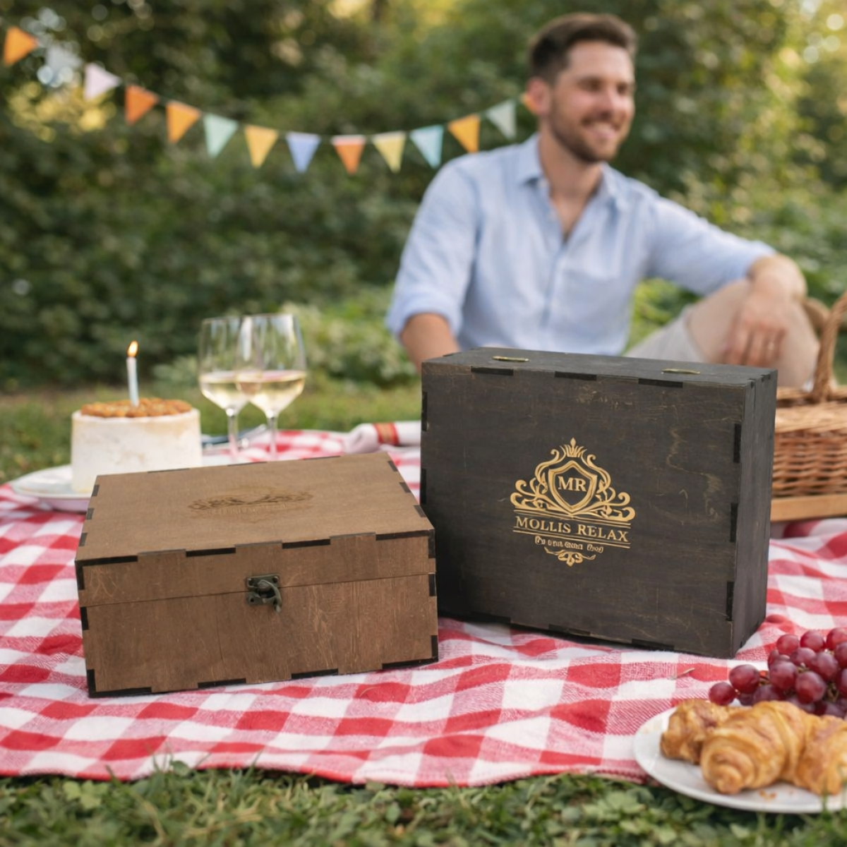 Подарункові набори Moltis Relax Whisky Stones, Saxum 8 шт каменів 