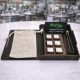 Кубики для віскі Moltis Relax Whiskey Stones Original Wood 6 шт з металу у серебряном цвете 