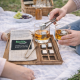 Кубики для віскі Moltis Relax Whiskey Stones Original Wood 8 шт з металу у срібному кольорі 