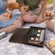 Кубики для віскі Moltis Relax Whiskey Stones Original Wood 6 шт з металу у серебряном цвете 